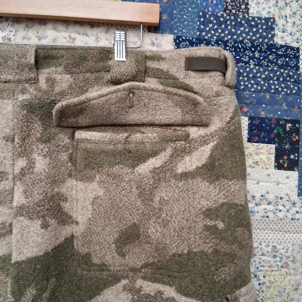 Cabelas Wooltimate Cargo Pants‎ Mens 44 Regular Camo Windshear Heavyweight